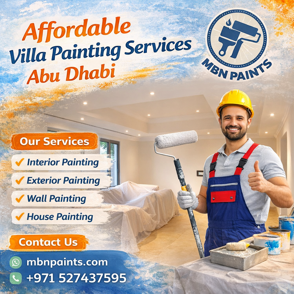 Affordable Villa Painting Services in Abu Dhabi