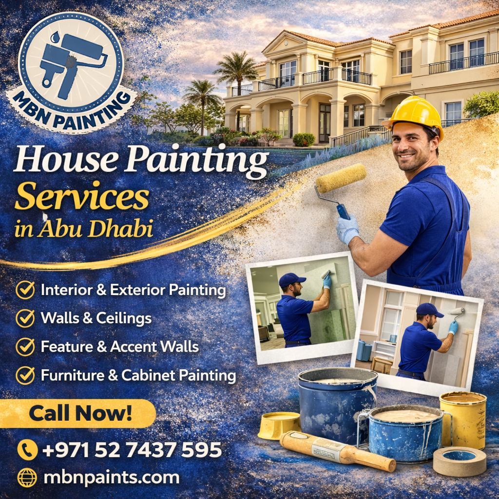 House Painting Services in Abu Dhabi