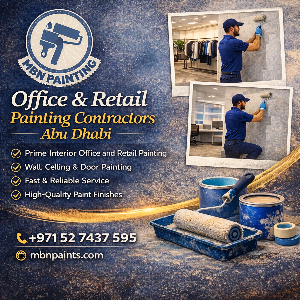 Retail painting contractors Abu Dhabi